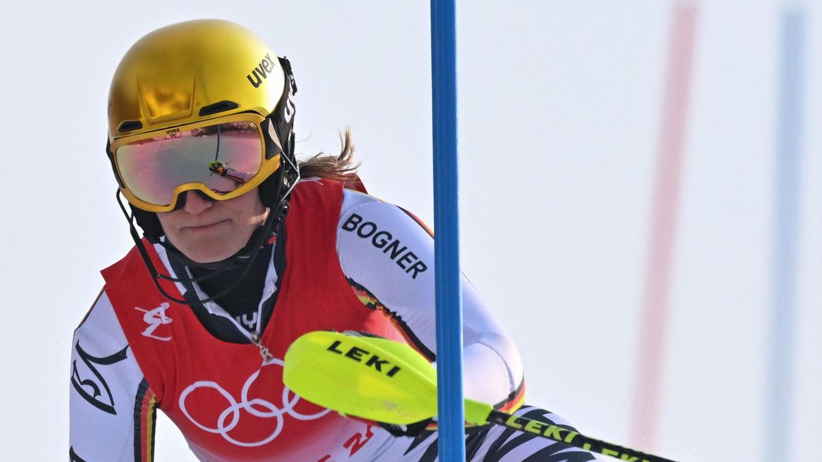 Lena Dürr im Olympia-Slalom von Peking 2022