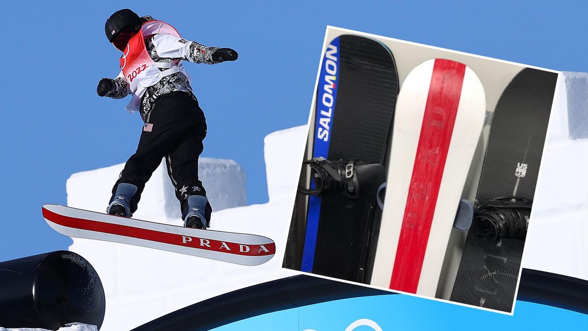 Julia Marino of Team United States performs a trick during the Women's Snowboard Slopestyle Final