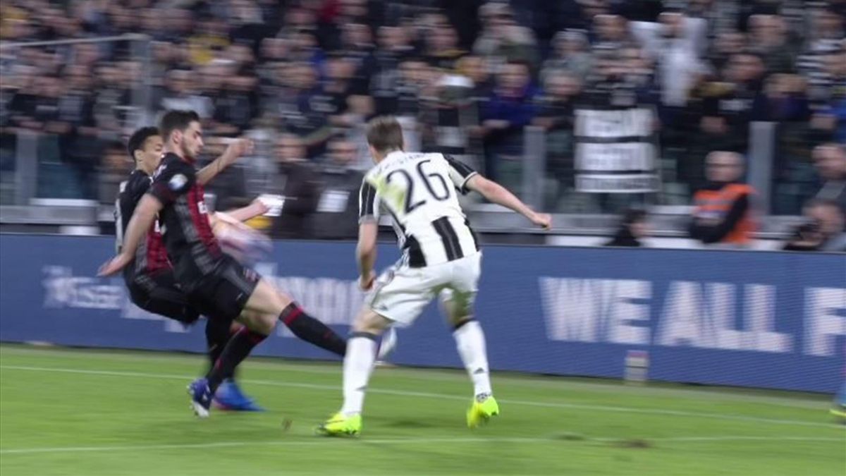 La moviola di Juventus-Milan: finale al veleno, molto dubbio il rigore per  la Juve al 95&#39; - Eurosport