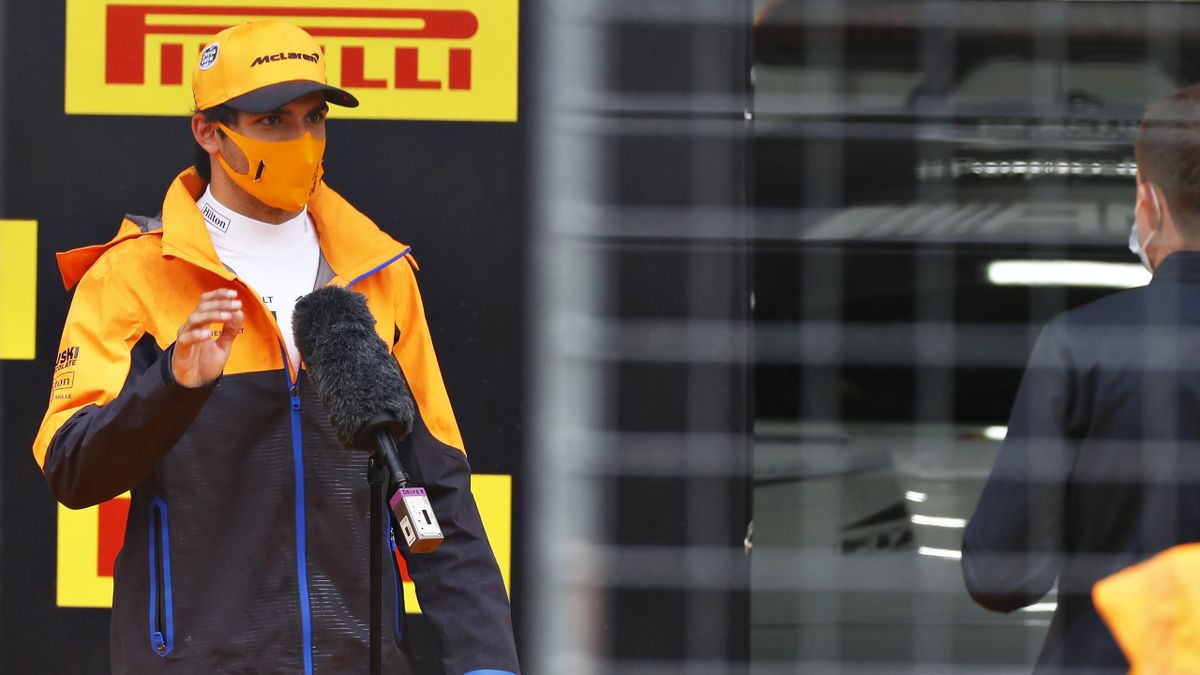 Carlos Sainz (McLaren). GP Estiria 2020