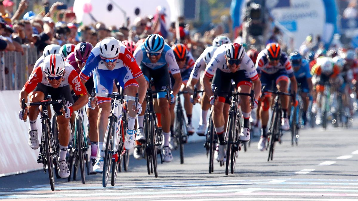Giro d'Italia - Sprint Feature - Caleb Ewan, Arnaud Démare