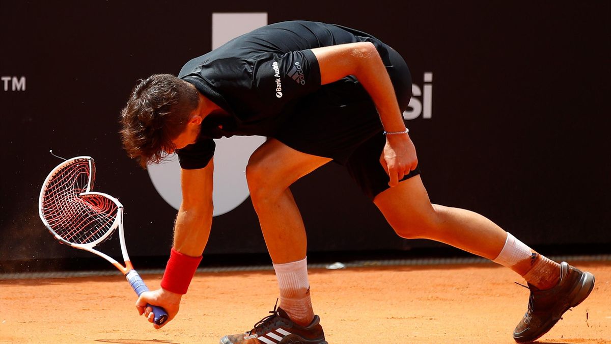 Masters in Rom: Dominc Thiem frustriert nach frühem Aus ...