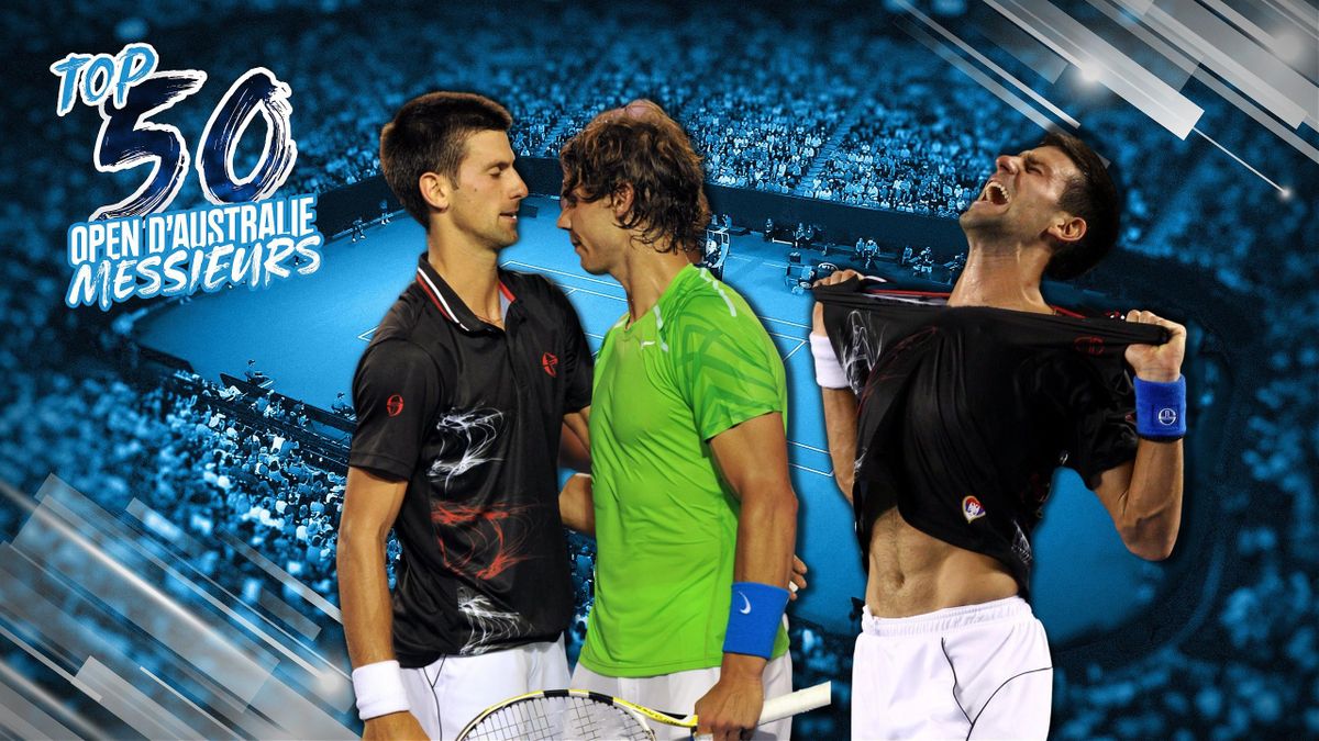 Top 50 Australie : Djokovic Nadal 2012.