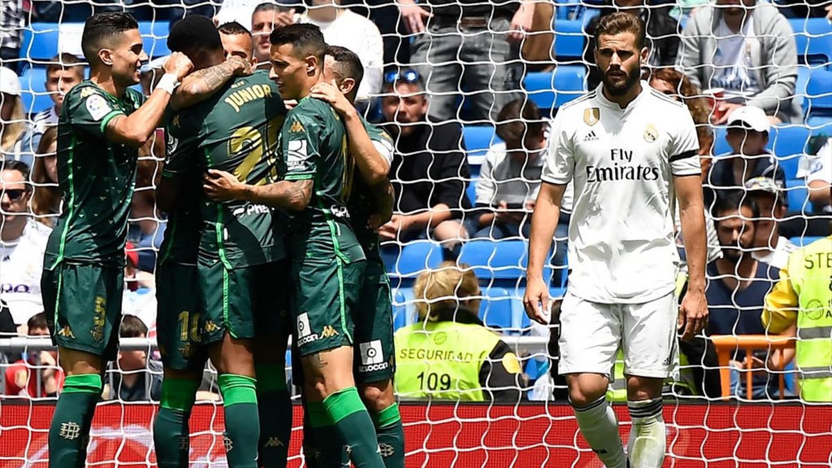 LaLiga, Real Madrid-Betis: no les perder y otros ya no les vale ganar (0-2) - Eurosport