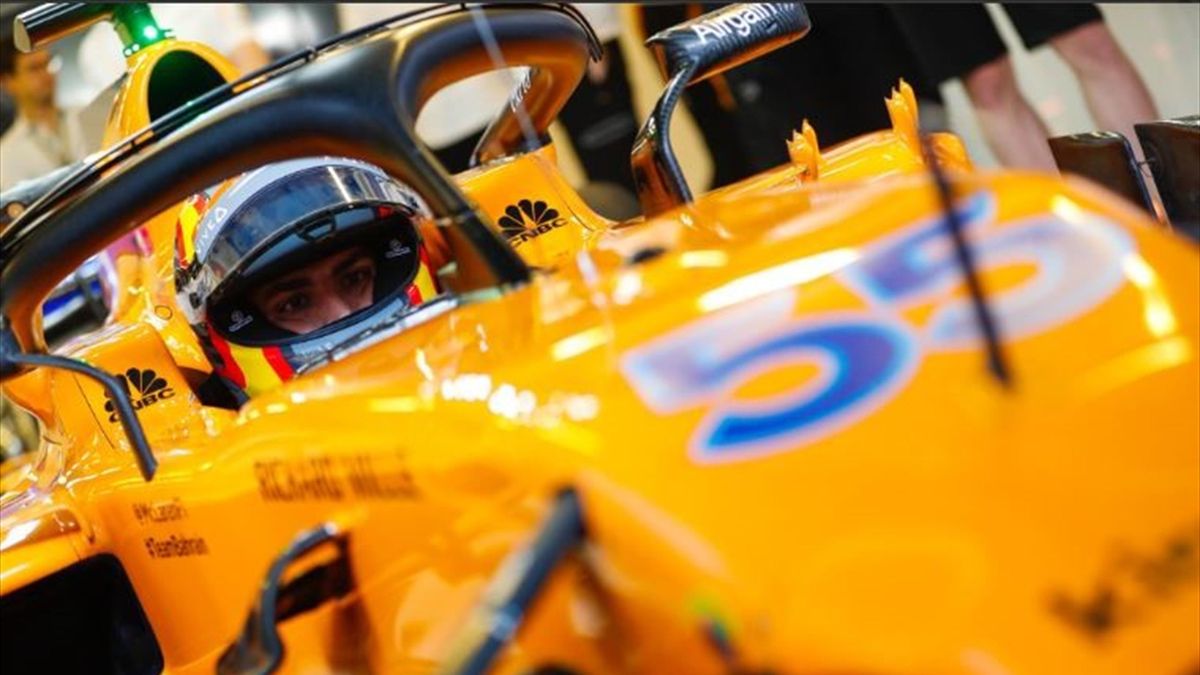 Primer día de Carlos Sainz con McLaren