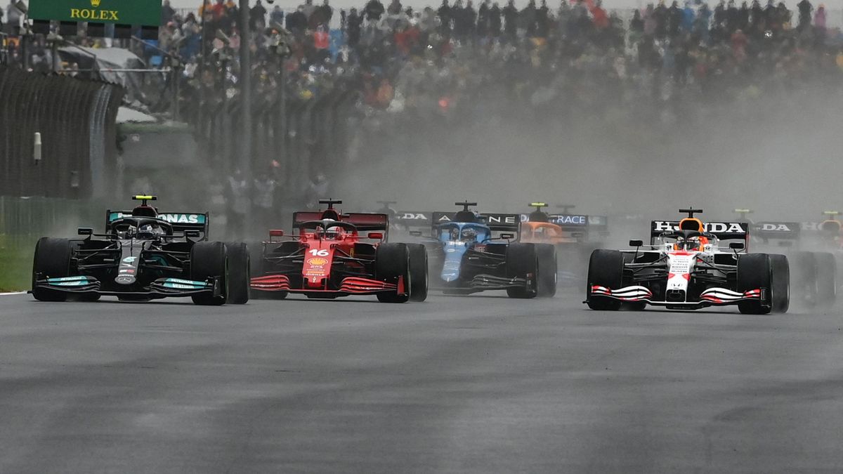 Grand Prix de Turquie 2021 - Au départ, Pierre Gasly (AlphaTauri) a ...