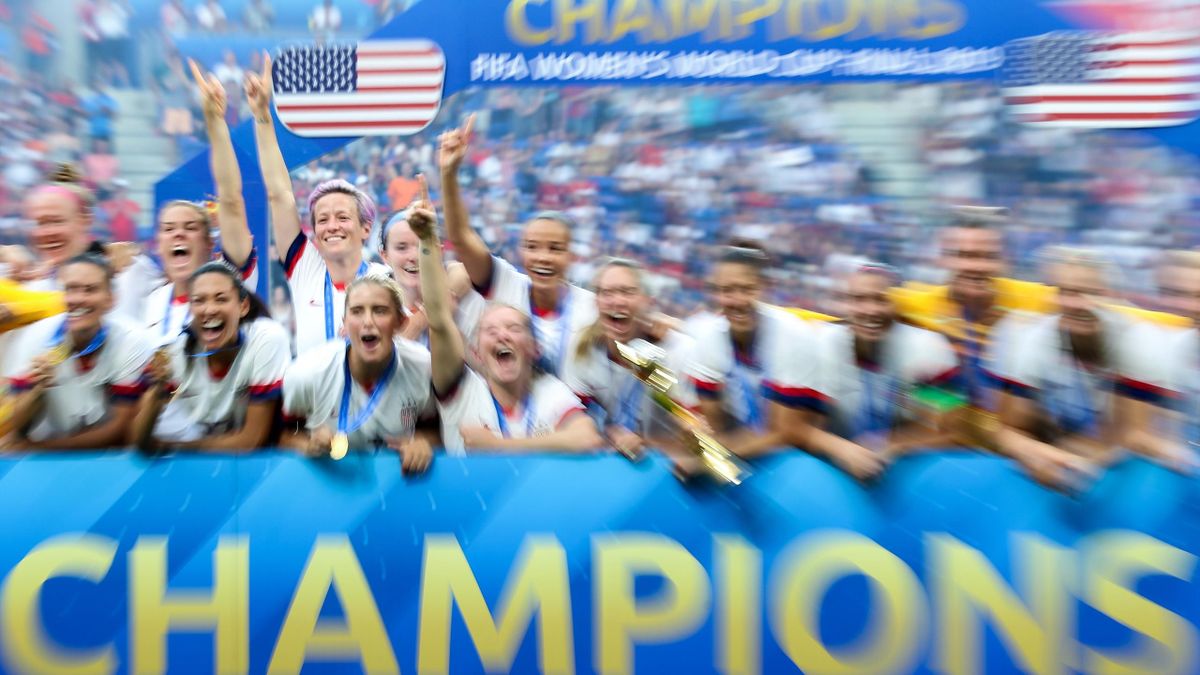 Megan Rapinoe (attaquante et capitaine des Etats-Unis, vainqueurs de la Coupe du Monde après leur victoire 2-0