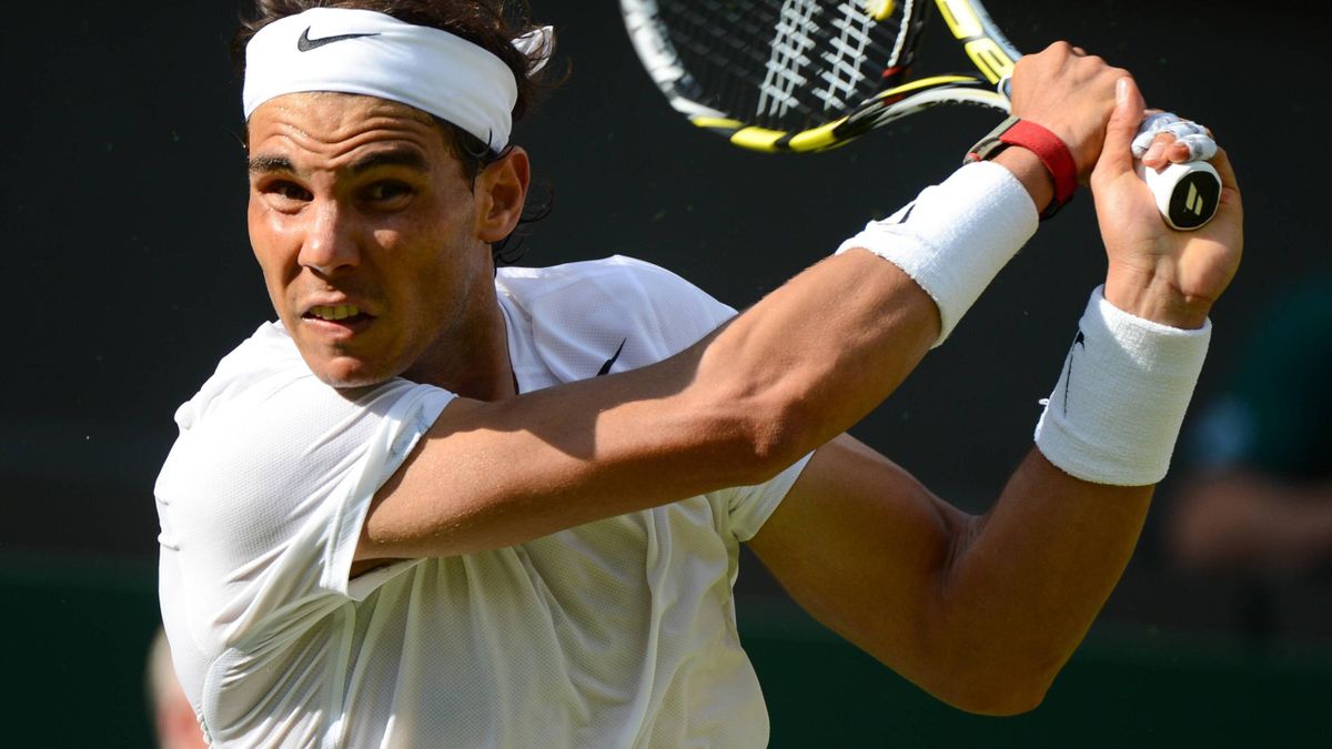 Rafael Nadal beim Wimbledon-Turnier