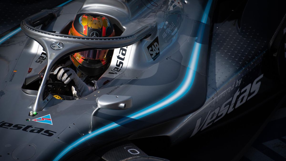 Stoffel Vandoorne (Mercedes) au ePrix de Diriyah 2019