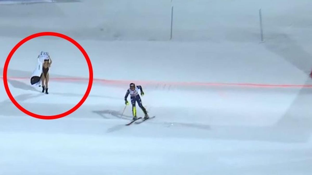 Schladming 2020 Henrik Kristoffersen Siegt In Schladming Flitzerin Sorgt Fur Wirbel Eurosport