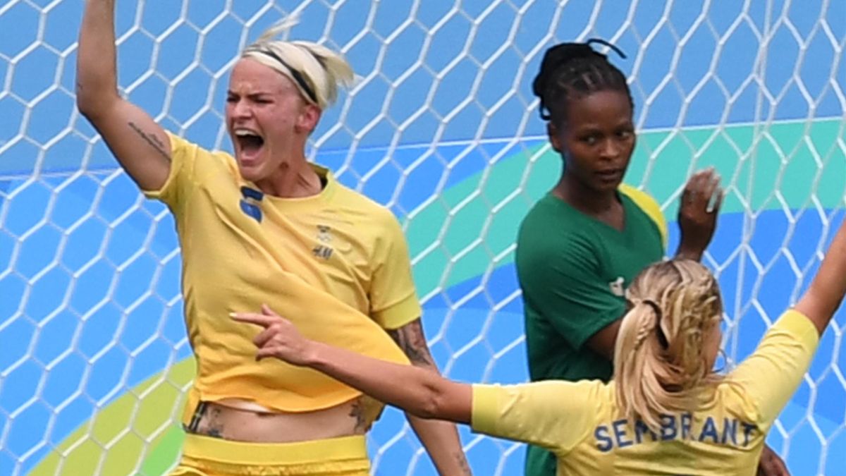 Sweden kick off Games with 1-0 win over South Africa ...
