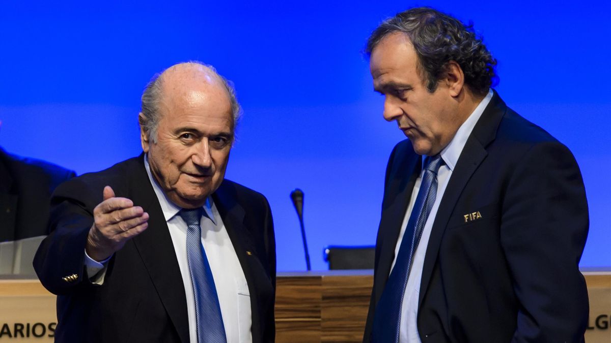 Sepp Blatter und Michel Platini