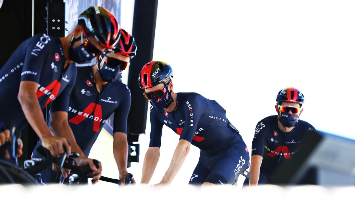 Tour de France 2020 Ineos caught out in chaotic Stage 10 start as