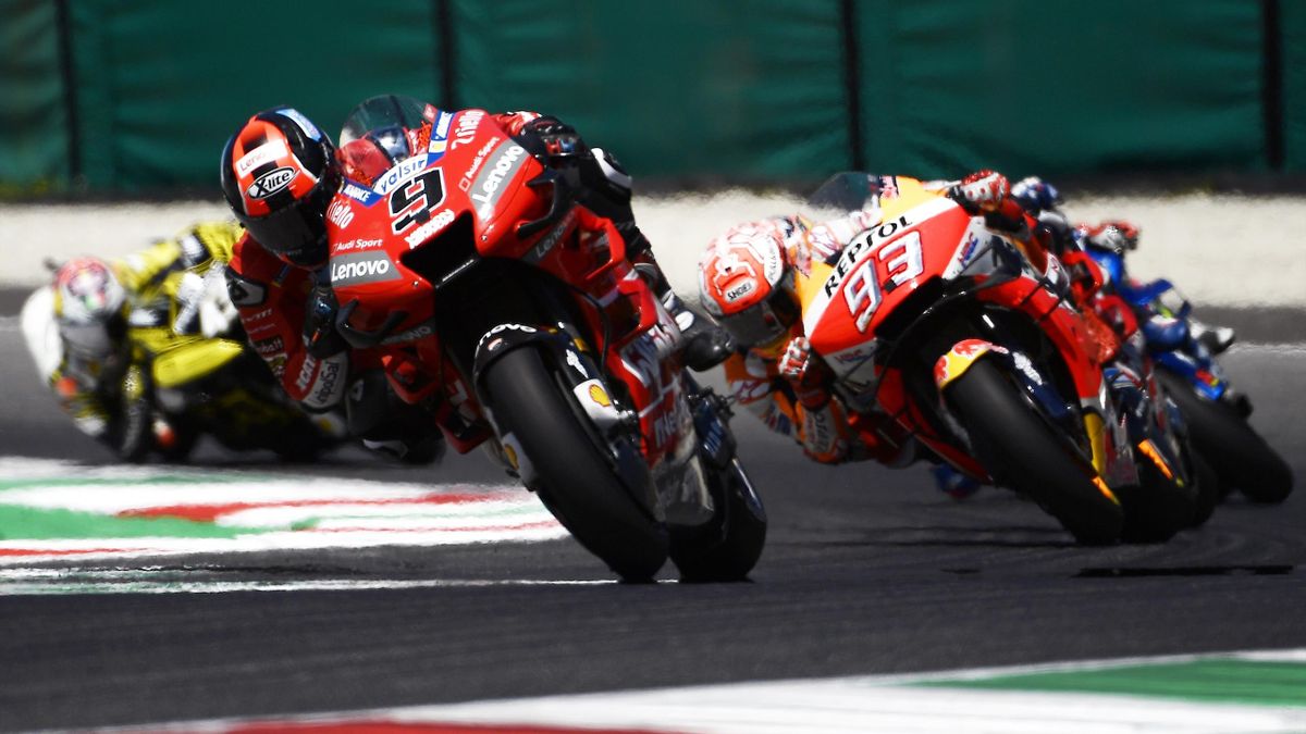 Danilo Petrucci (Ducati Team) au Grand Prix d'Italie 2019