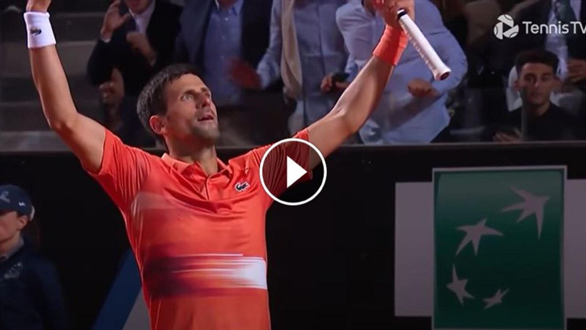 Novak Djokovic - Internazionali d'Italia (Highlights)