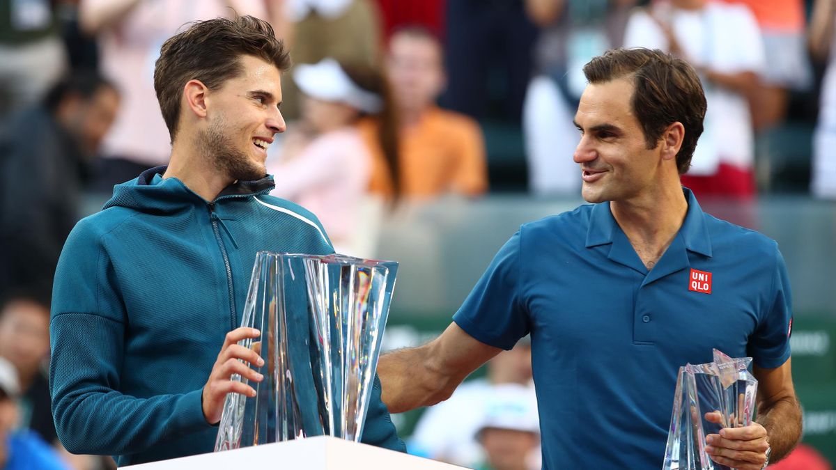 Dominic Thiem & Roger Federer