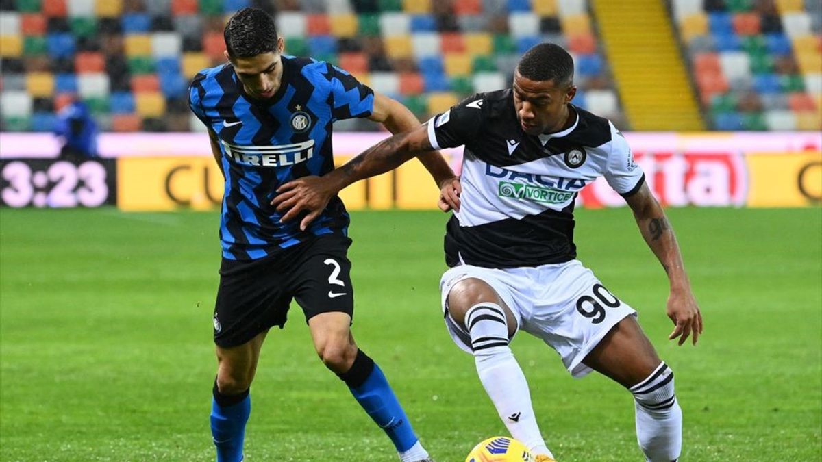 Hakimi, Zeegelaar - Udinese-Inter - Serie A 2020/2021 - Getty Images