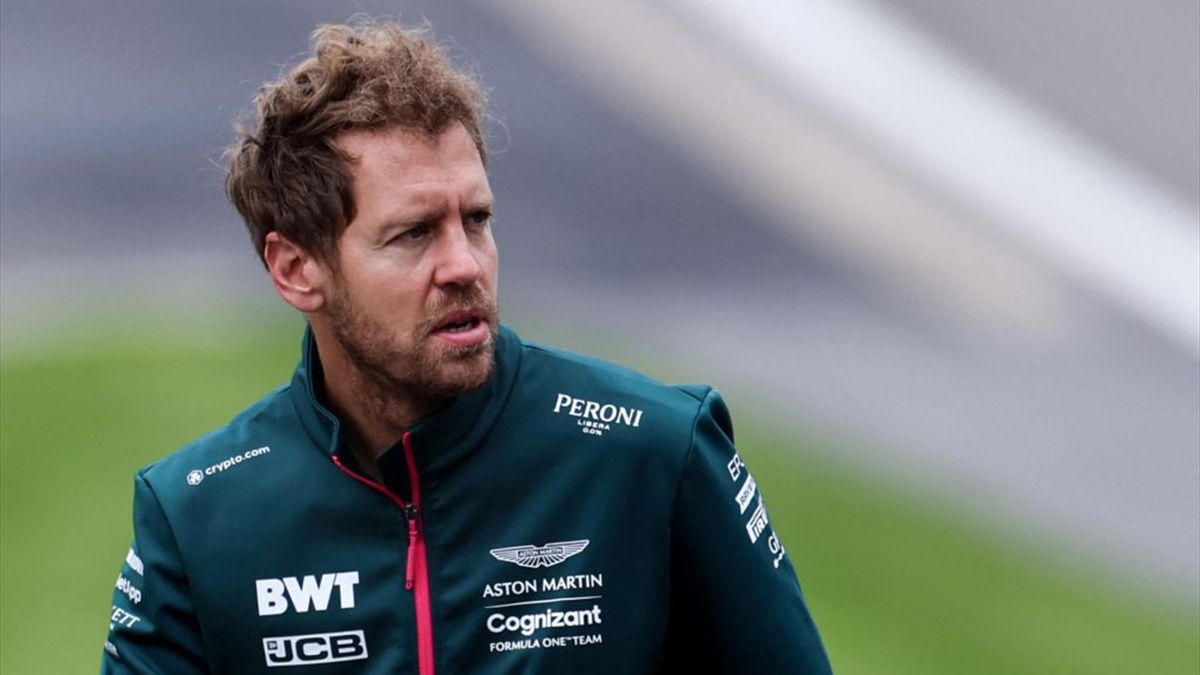 Sebastian Vettel (Aston Martin) au Grand Prix de Belgique 2021