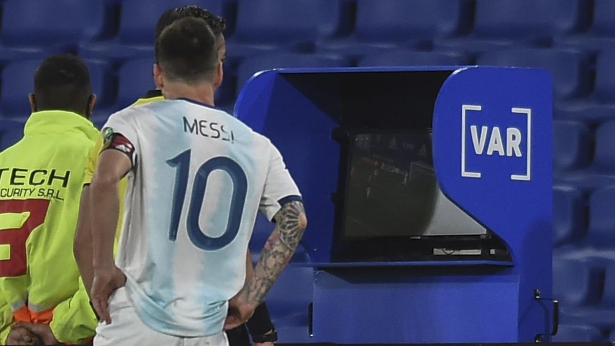 Lionel Messi's potential matchwinner was chalked off by VAR