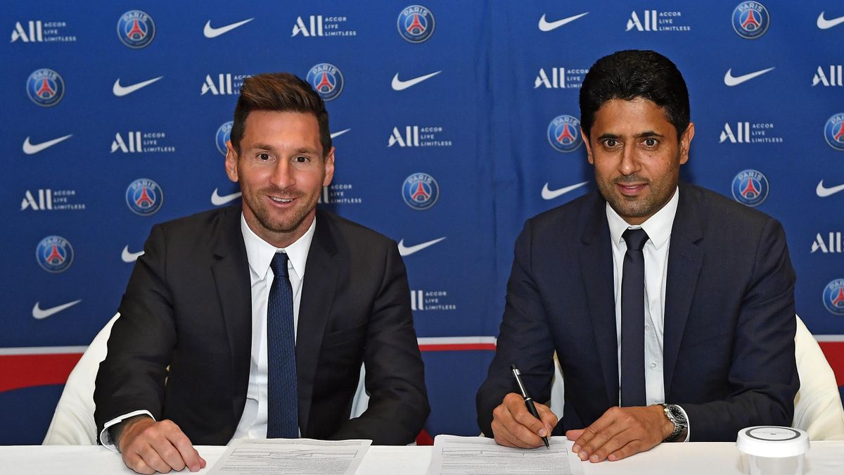 Lionel Messi has completed his move to PSG