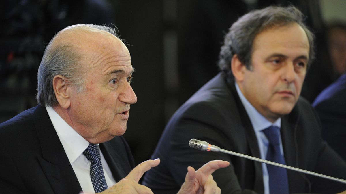 Blatter et Platini