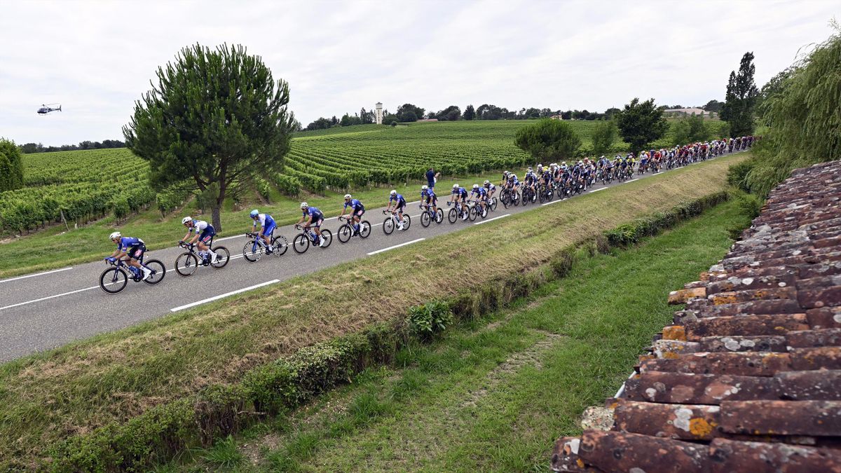 Das Peloton der Tour de France