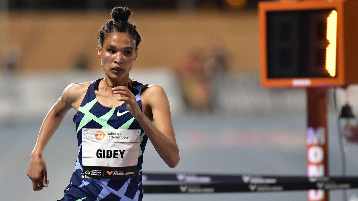 Letesenbet Gidey knackte den Weltrekord über 10.000 Meter