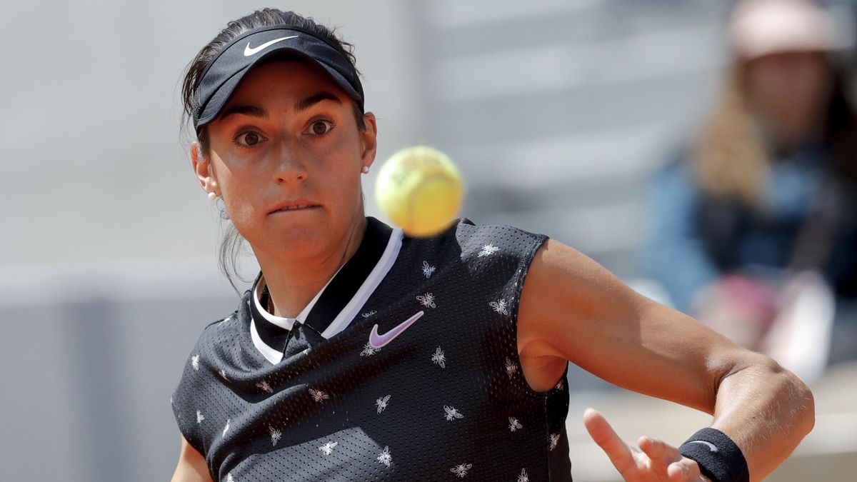 Caroline Garcia au 1er tour à Roland-Garros