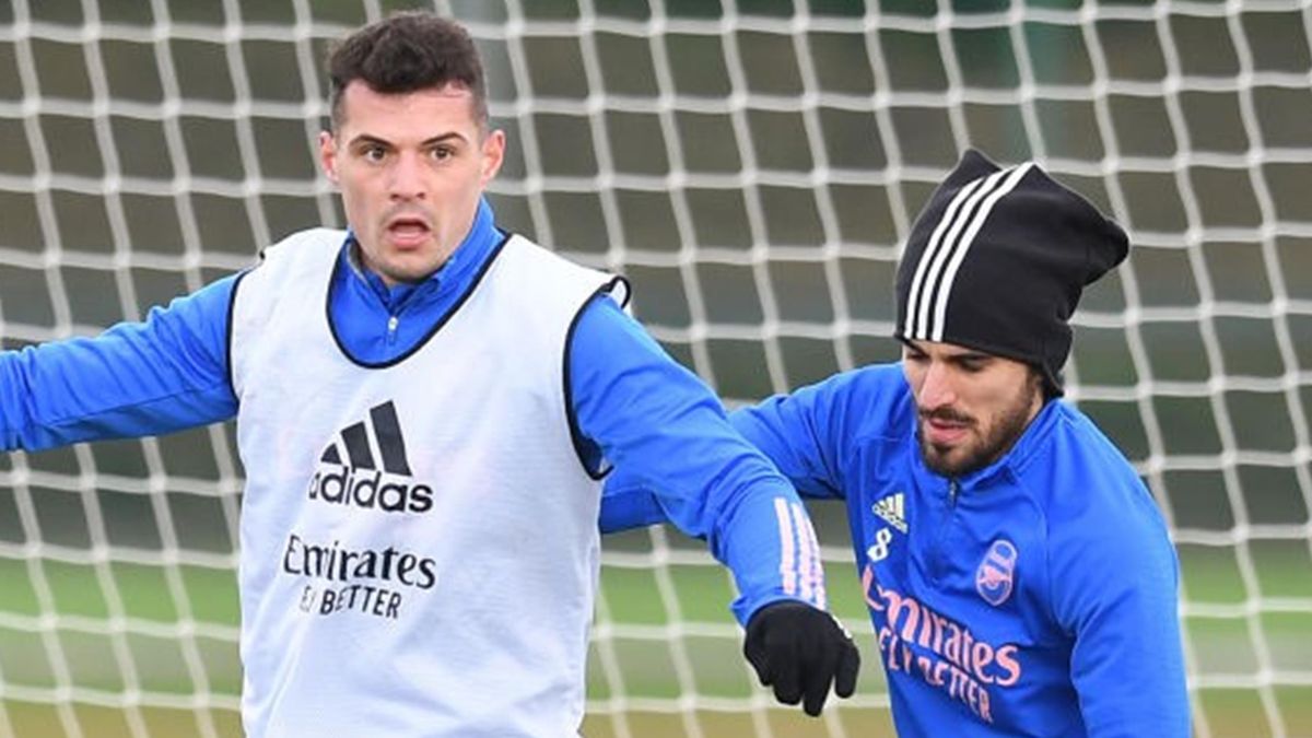 Europa League Granit Xhaka And Dani Ceballos Midfield Duo Can Provide Arsenal Platform To Push On Eurosport