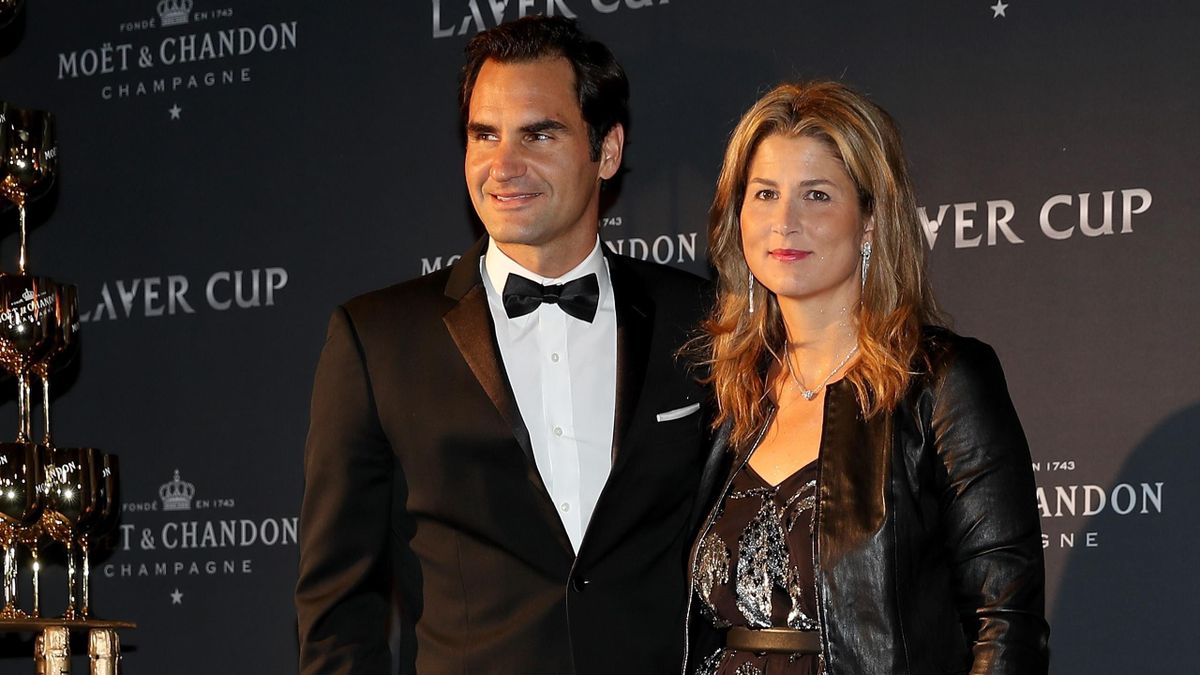 Roger und Mirka Federer