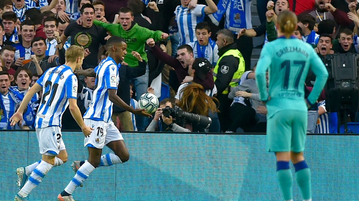 Real Sociedad Barcellona 2 2 Errore Decisivo Di Ter Stegen I Blaugrana Rallentano Eurosport