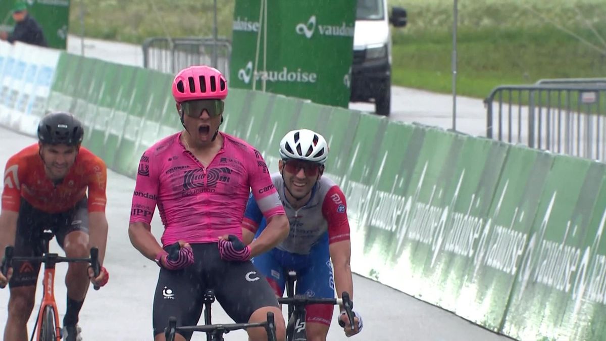 Cycling News Stefan Bissegger Claims Stage 4 At Tour De Suisse Mathieu Van Der Poel Retains Lead Eurosport