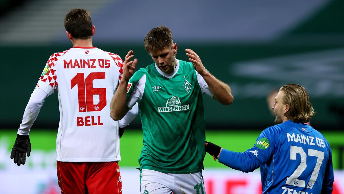 Der FSV Mainz 05 und Werder Bremen stemmen sich gegen den Abstieg