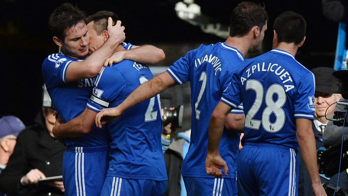 Leaders Chelsea Sink Everton With Late Terry Winner Eurosport