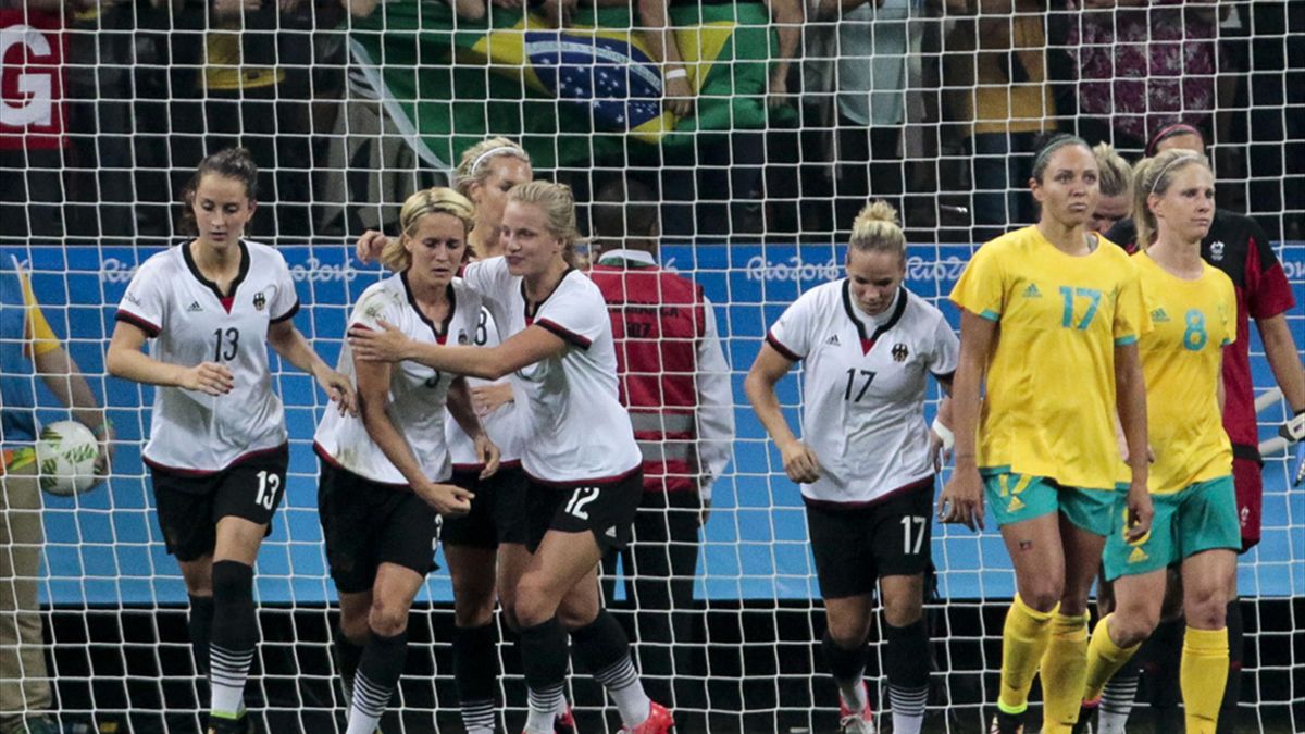 Olympia 2016 In Rio Dfb Frauen Retten Sich Zu Remis Gegen Australien Eurosport
