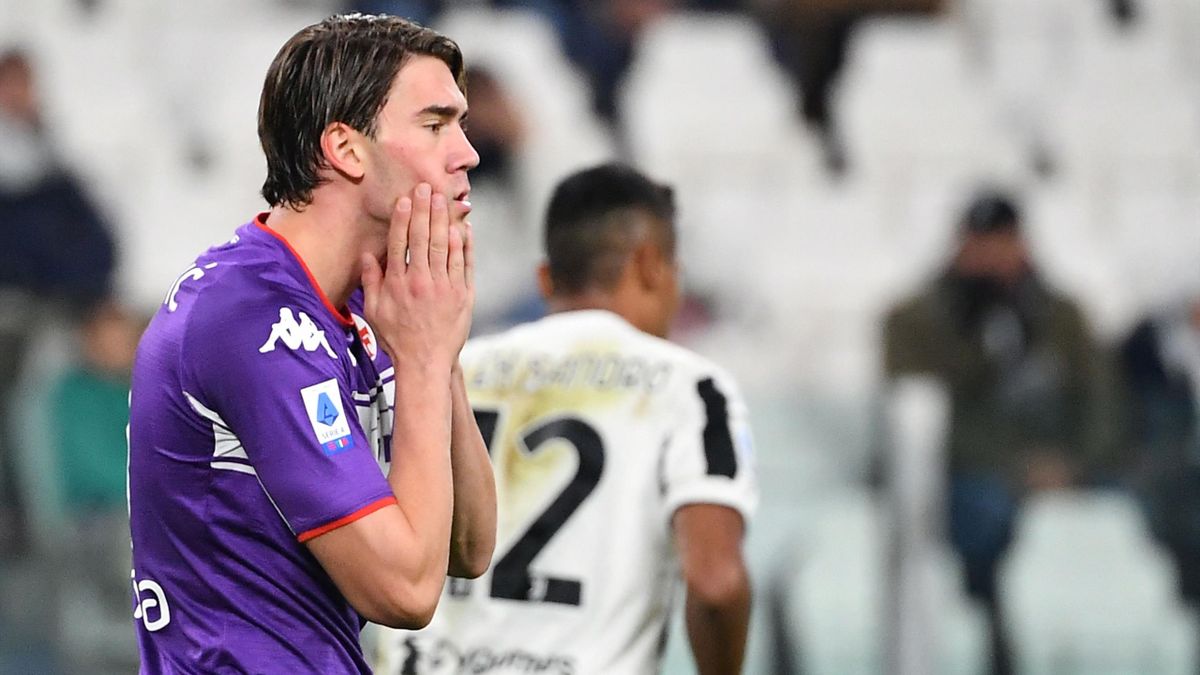 Dusan Vlahovic, Juventus-Fiorentina, Getty Images