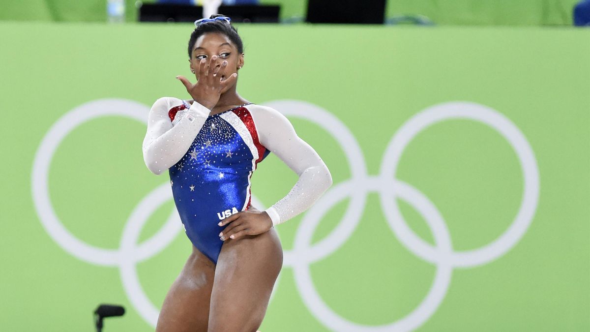 On the record for 100 Days to go: Simone Biles All-Around routines final Rio 2016