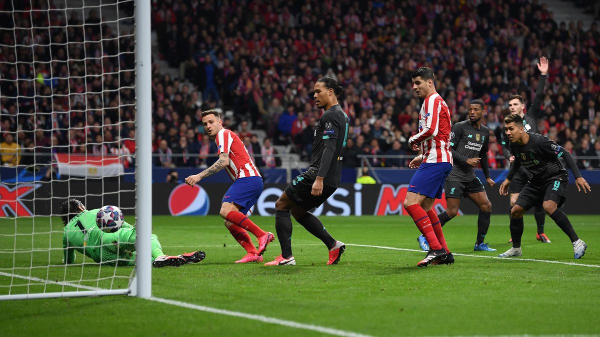 Saul Niguez, după golul marcat în poarta lui Liverpool