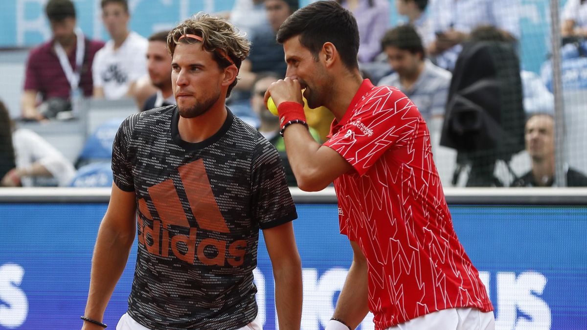 Dominic Thiem și Novak Djokovic au fiecare trofeu în turneul din Austria