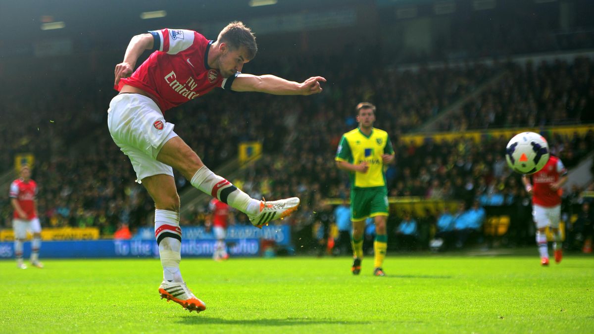 Ramsey Stunner Seals Norwich Relegation In Arsenal Win Eurosport