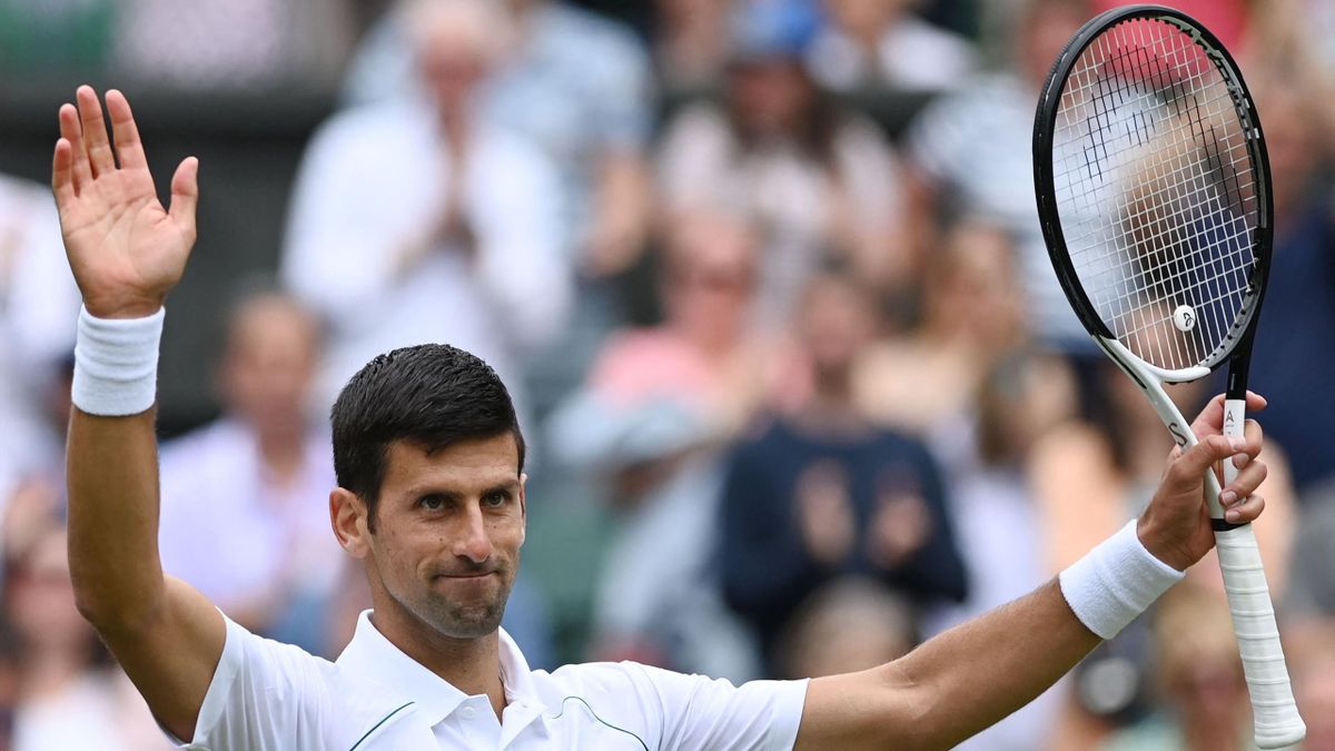 Novak Djokovic steht im Achtelfinale von Wimbledon