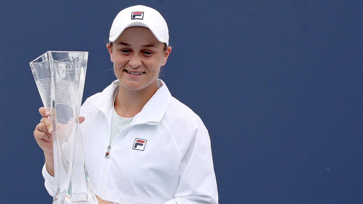 Barty secures consecutive Miami Open win after Andreescu retires