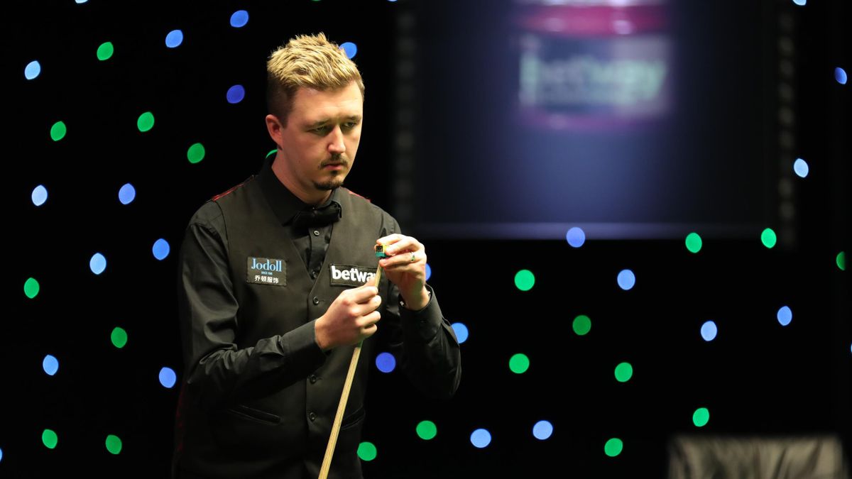Kyren Wilson in action at the UK Championship