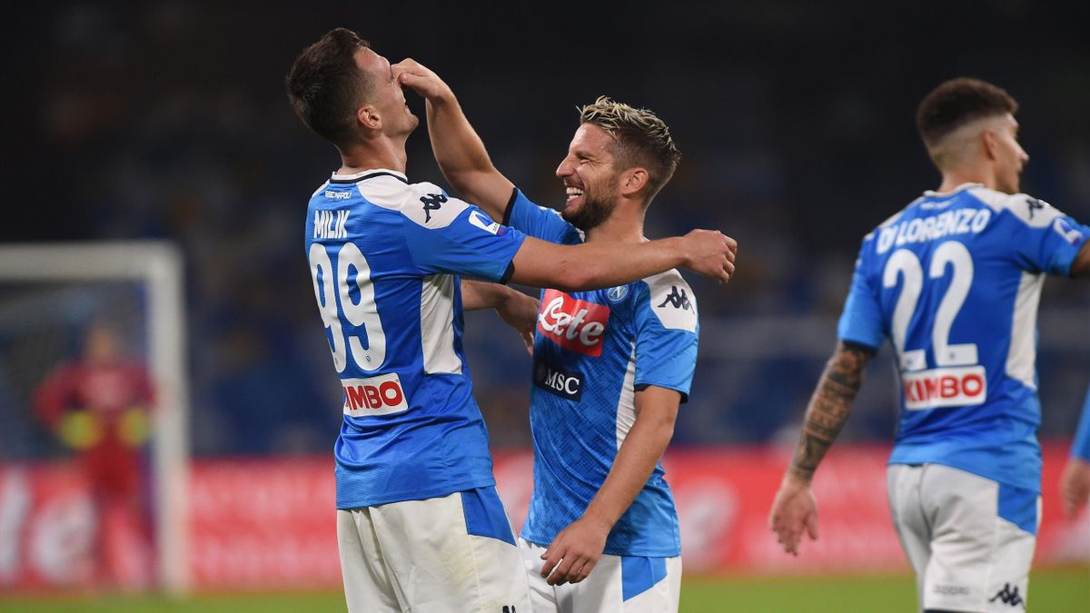 Milik, Mertens - Napoli-Atalanta - Serie A 2019/2020 - Getty Images