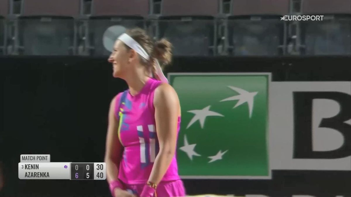 Flawless Victoria Azarenka Hands Rare Double Bagel To Kenin In Rome Eurosport