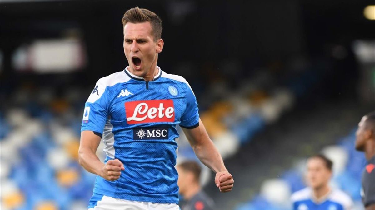 Milik - Udinese-Napoli - Serie A 2019/2020 - Getty Images