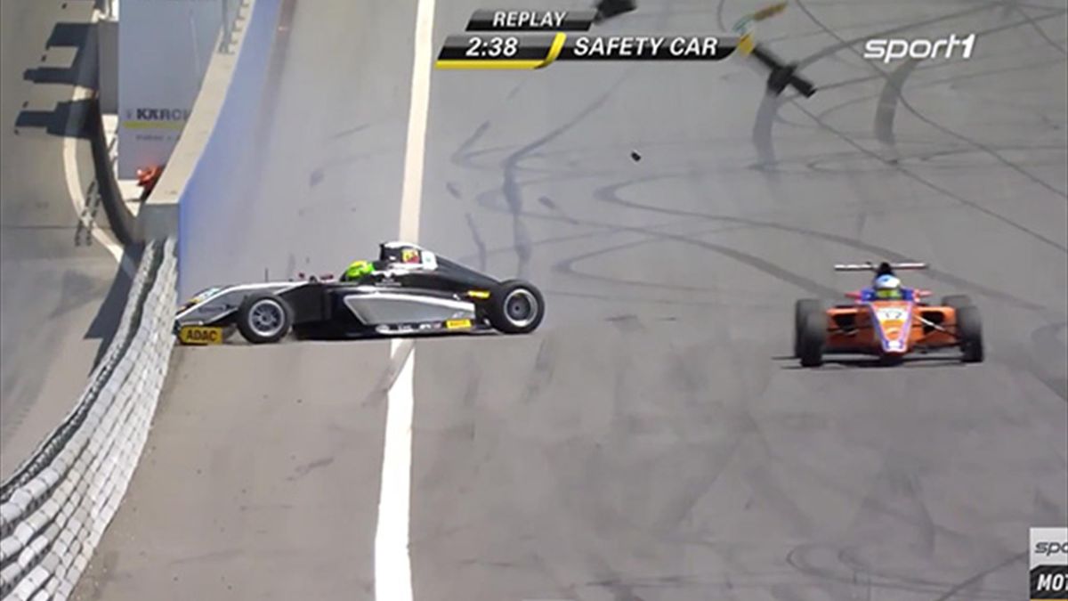 Mick Schumacher breaks hand in Formula 4 race crash ...