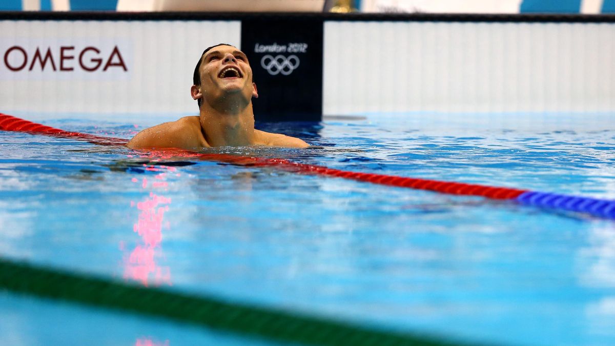 Florent Manaudou, médaillé d'argent sur le 50m nage libre aux JO de Tokyo 2020