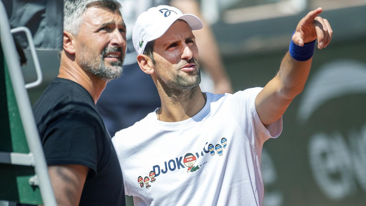Goran Ivanisevic & Novak Djokovic