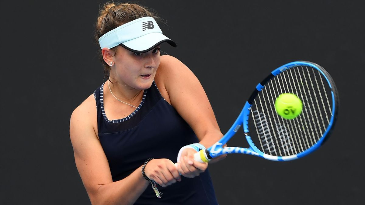 WTA Lyon : Burel sortie dès le 1er tour par Teichmann (6-4, 6-3) - Eurosport